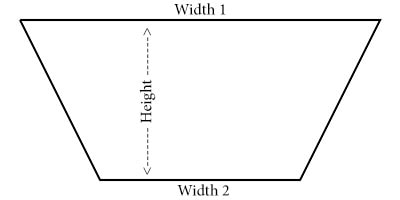 Trapezoid Teleprompter Mirror Diagram