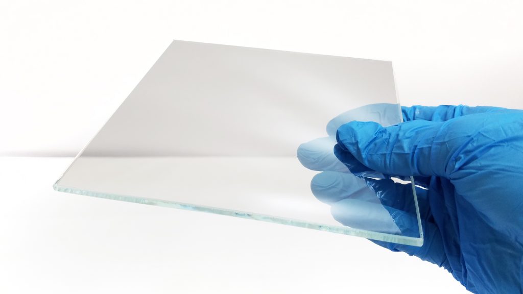 4″ x 7″ Teleprompter Mirror 5/32″ Thickness 40R/60T Rounded