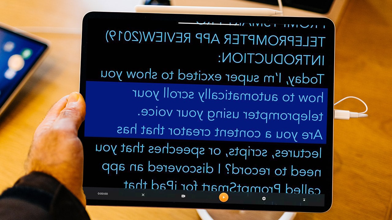 best teleprompter app for ipad