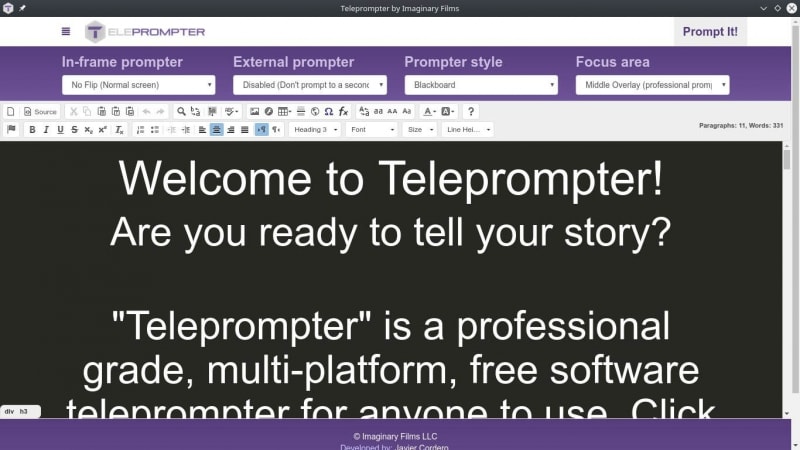free teleprompter app for windows 10